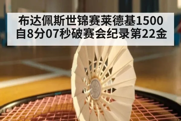 布达佩斯世锦赛莱德基1500自8分07秒破赛会纪录第22金