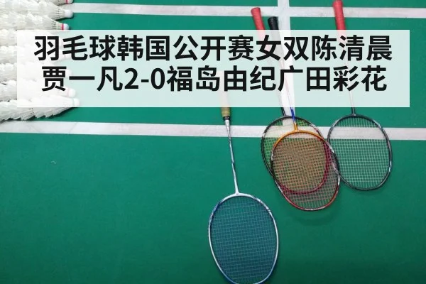 羽毛球韩国公开赛女双陈清晨贾一凡2-0福岛由纪广田彩花